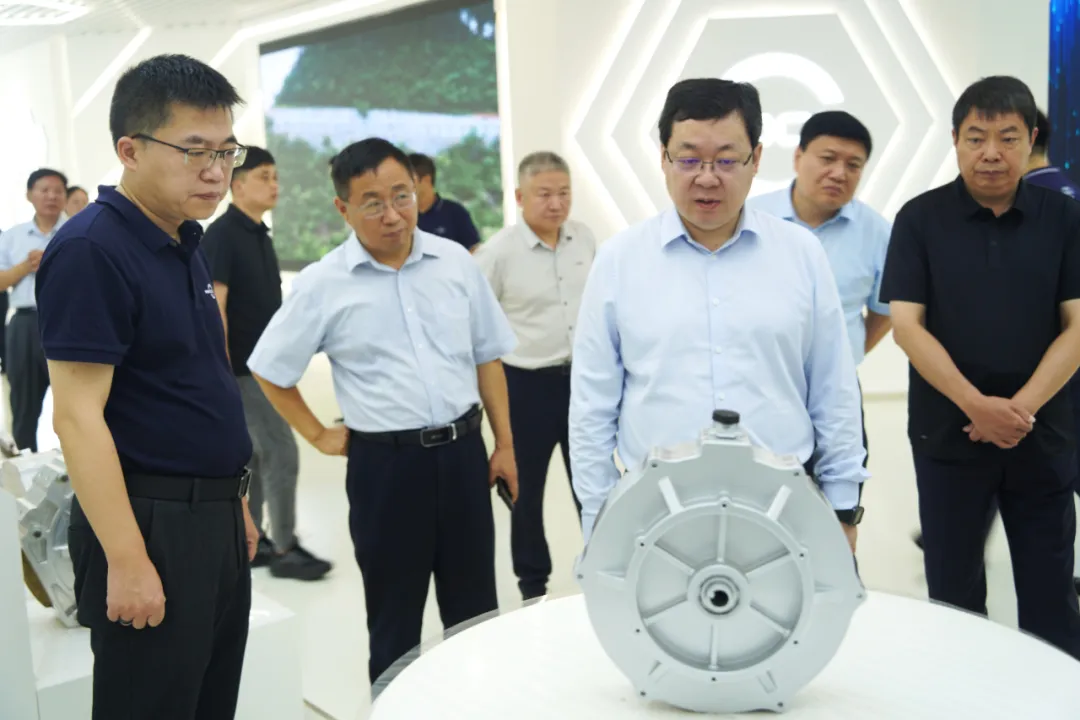 焦作市委副书记、市政府党组书记、市长刘冰带队考察盘毂